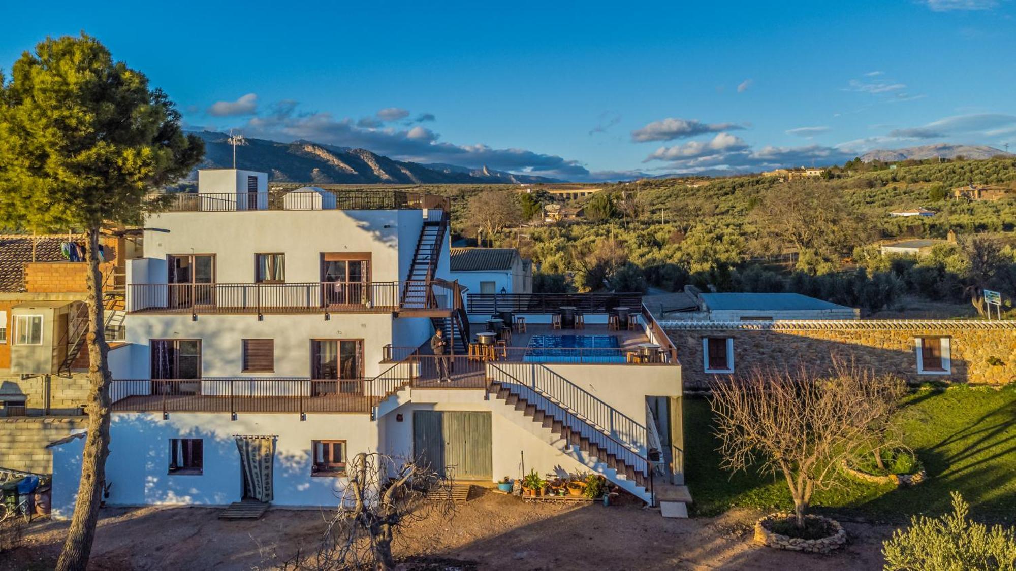 Apartamentos Turisticos Rurales Camino Rio Peralta Pozo Alcón Esterno foto